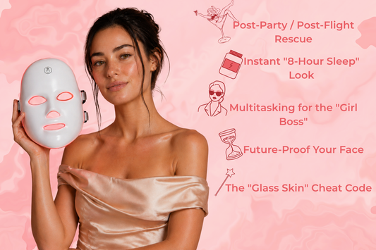 The Glow-Up Mask | 7-in-1 Professional LED Skin-Therapy